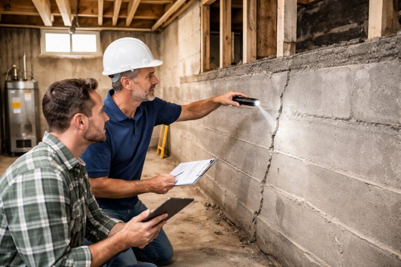 Basement Crack Repair in Portage County, OH