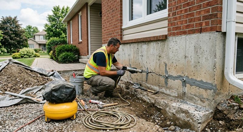 Basement Foundation Repair in Aurora, OH