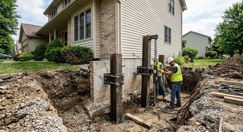 Basement Underpinning in Portage County, OH