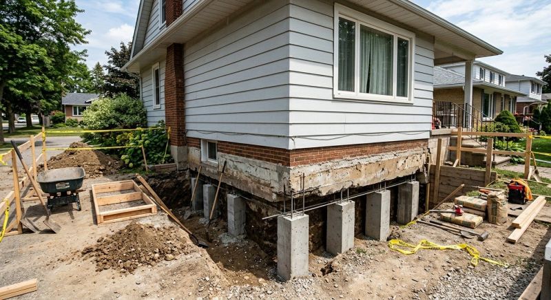 Basement Underpinning in Portage County, OH