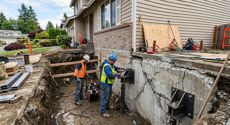 Building Foundation Repair in Alliance, OH