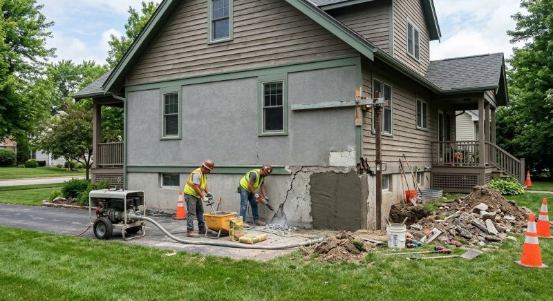 Building Foundation Repair in Canal Fulton, OH