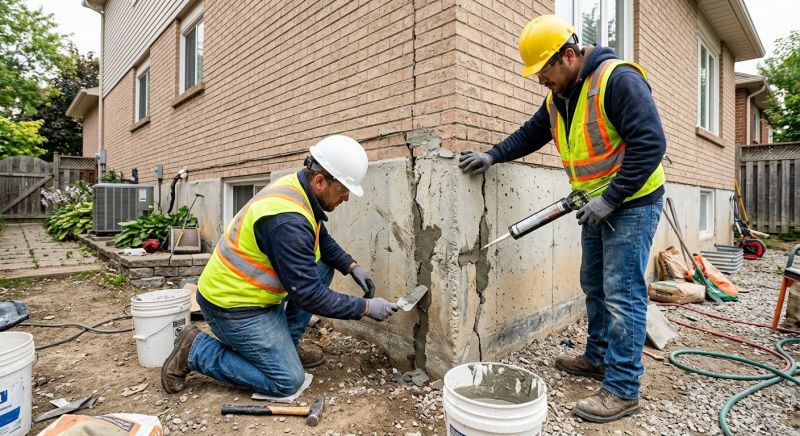 Building Foundation Repair in Cuyahoga Falls, OH