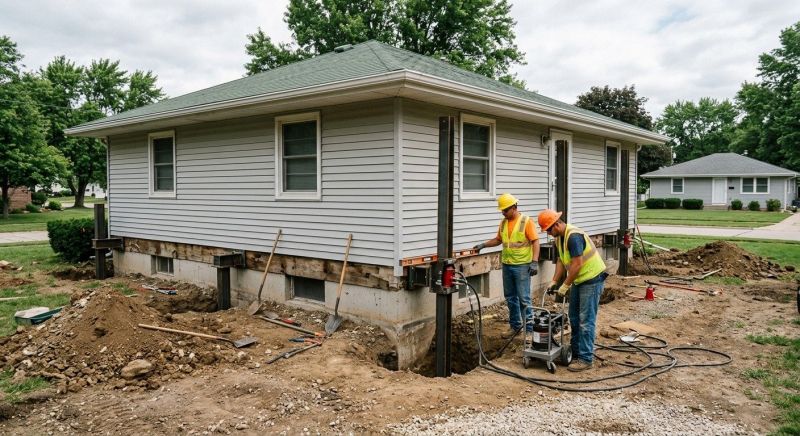 Concrete Foundation Leveling in Alliance, OH