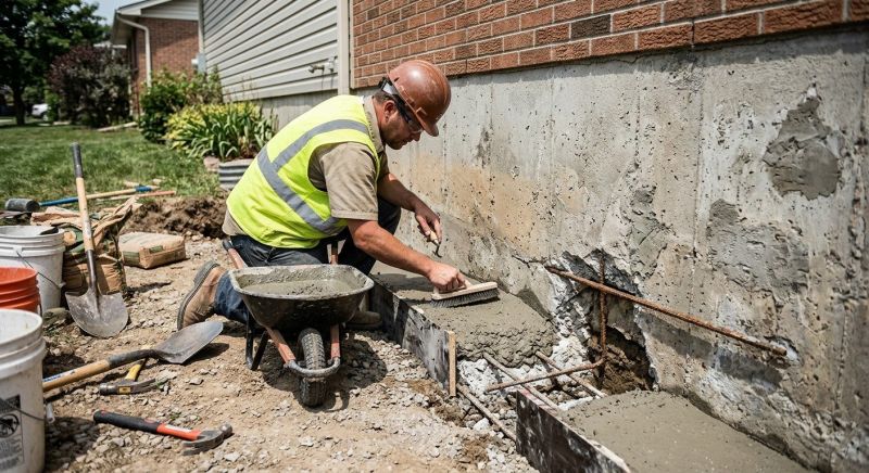 Concrete Foundation Repair in Cuyahoga Falls, OH