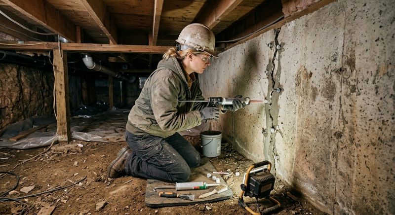 Concrete Foundation Repair in Macedonia, OH