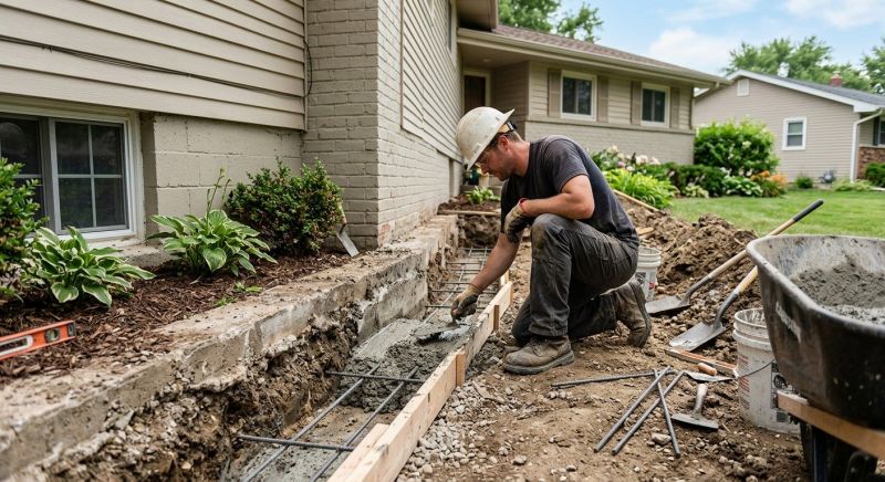 Concrete Foundation Repair in Twinsburg, OH