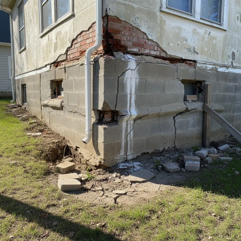 Cracked Foundation Repair in Tallmadge, OH