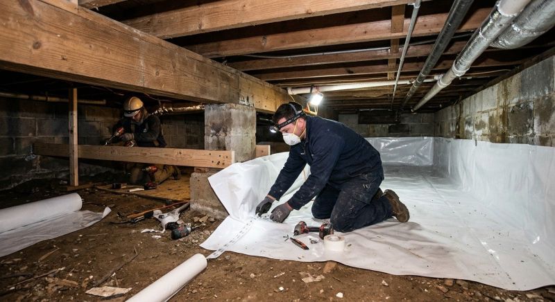 Crawl Space Leveling in Portage County, OH