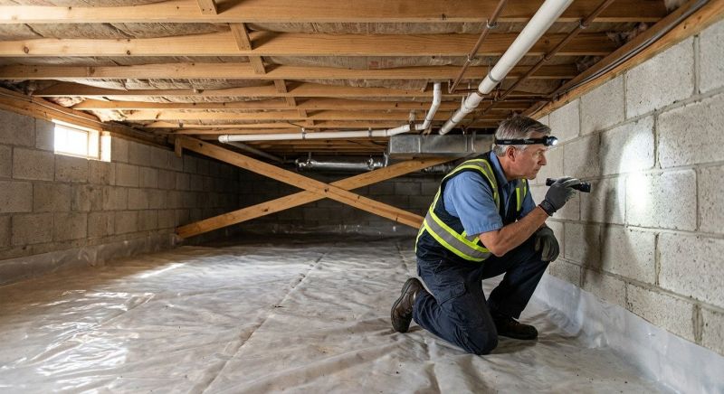 Crawl Space Leveling in Portage County, OH
