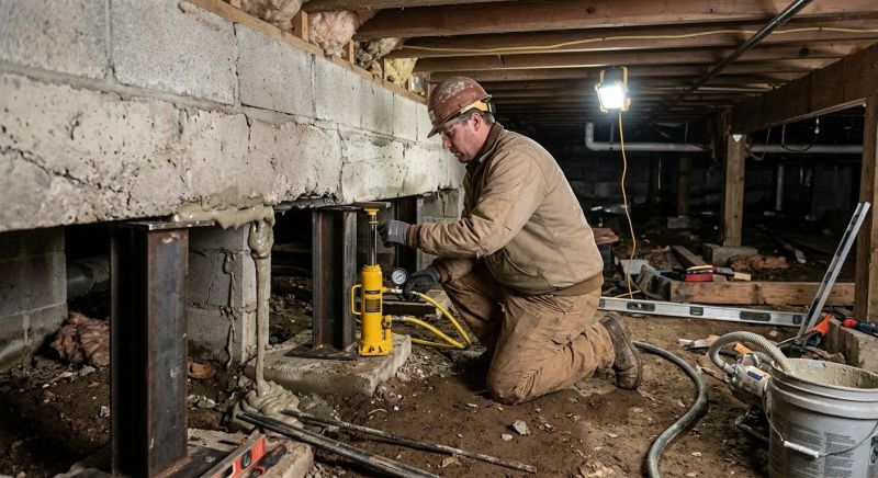Crawlspace Foundation Repair in Canton, OH