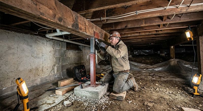 Crawlspace Foundation Repair in Chagrin Falls, OH