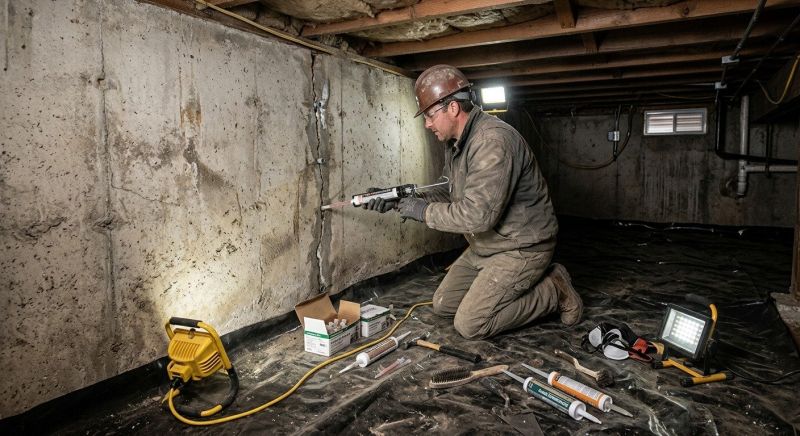 Crawlspace Foundation Repair in Hartville, OH