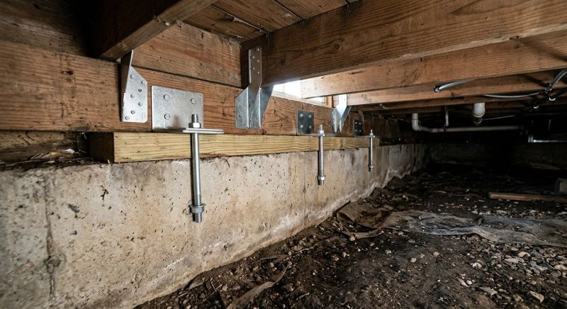 Crawlspace Structural Repair in Portage County, OH