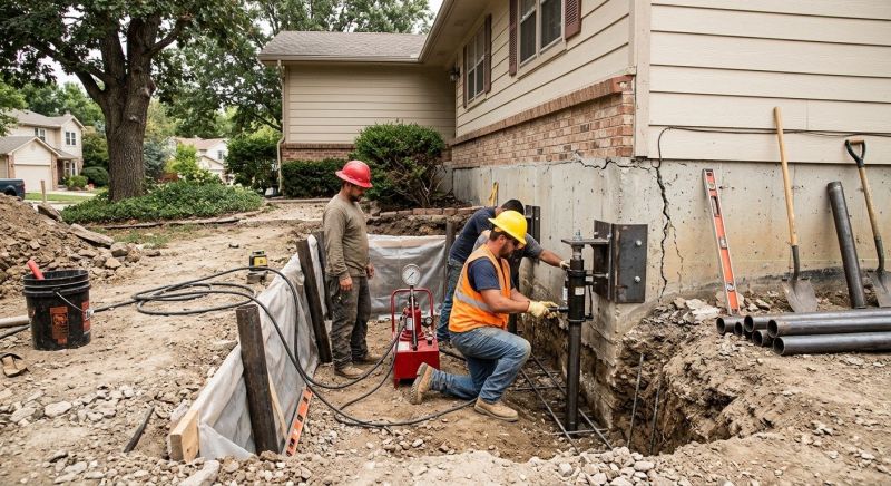 Foundation Damage Repair in Deerfield, OH