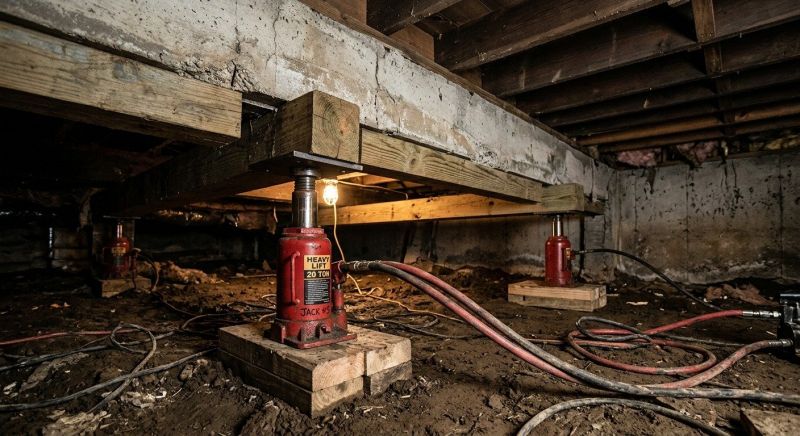 Foundation Jacking in Beachwood, OH