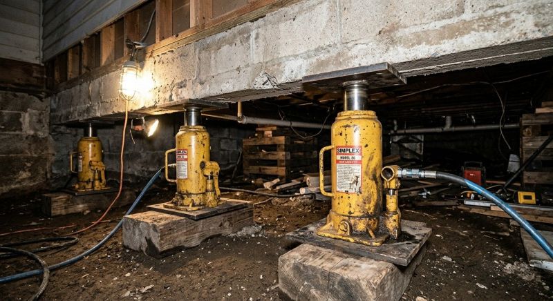 Foundation Jacking in Beloit, OH