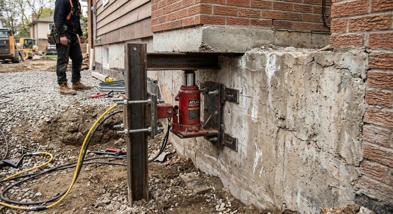 Foundation Jacking in Hartville, OH