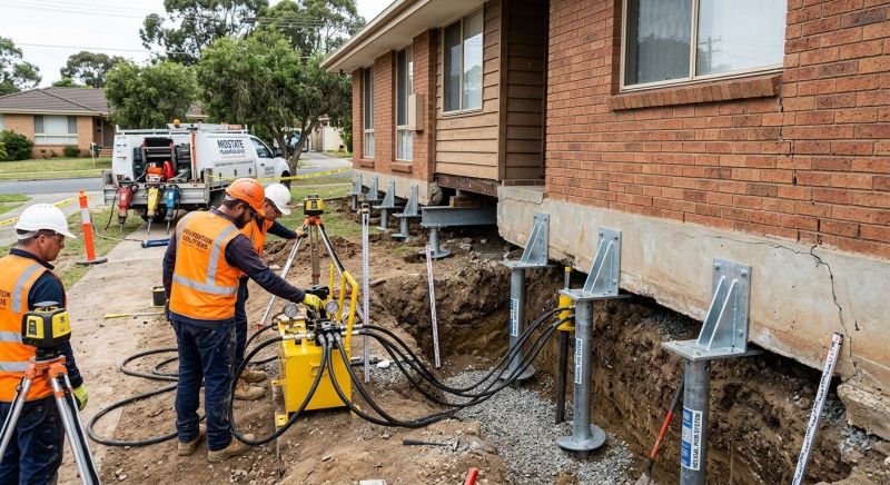 Foundation Jacking in Richfield, OH