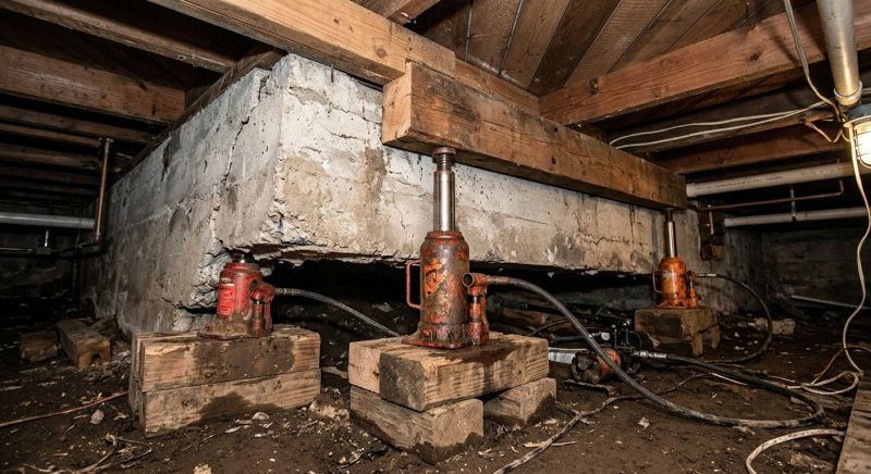 Foundation Jacking in Rootstown, OH