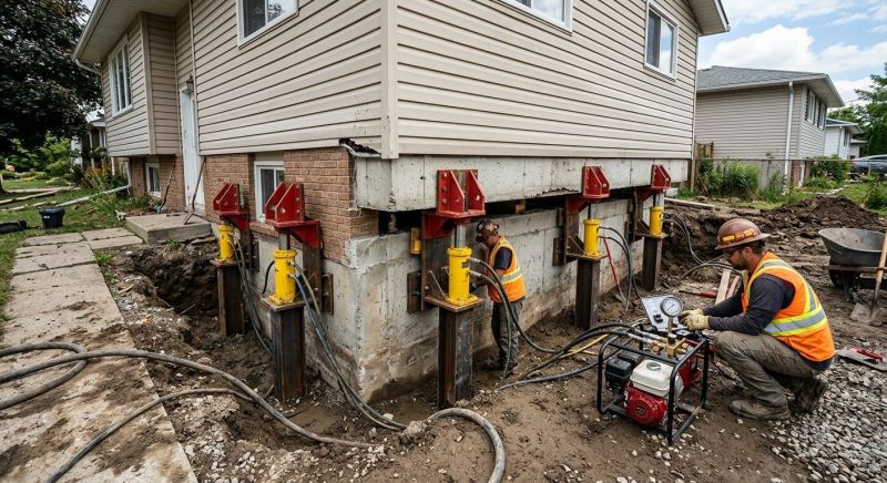 Foundation Lifting in Rootstown, OH