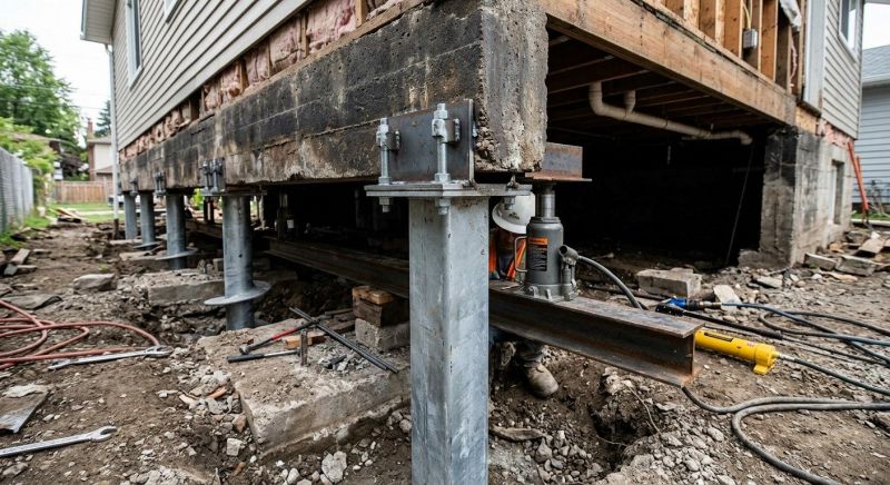 Foundation Raising in Chagrin Falls, OH