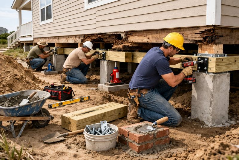 Foundation Raising in Deerfield, OH