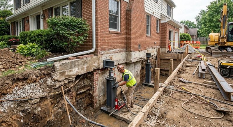 Foundation Raising in Summit County, OH