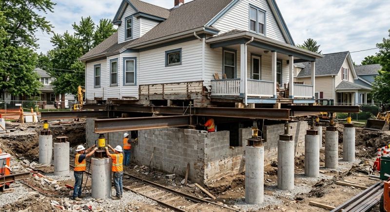 Foundation Raising in Twinsburg, OH