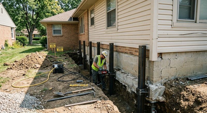 Foundation Renovation in Portage County, OH