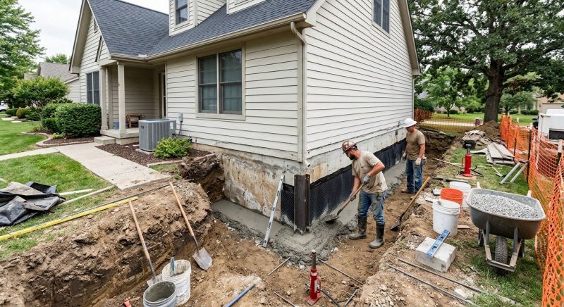 Foundation Repair in Aurora, OH
