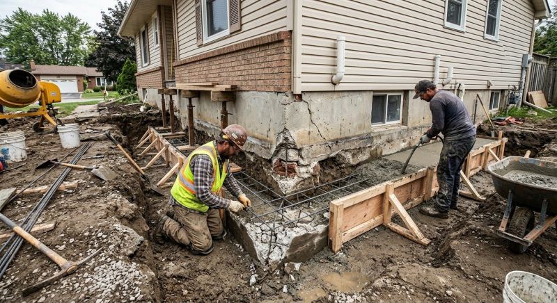 Foundation Repair in Bedford, OH