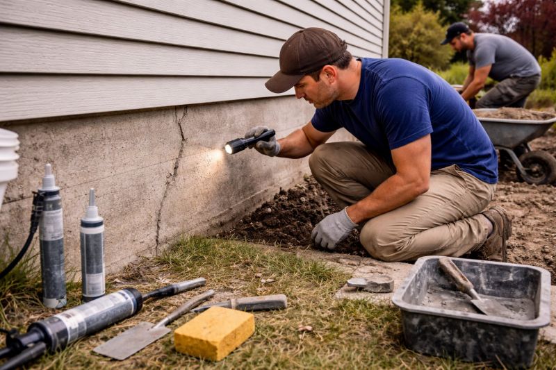 Foundation Repair in Brecksville, OH