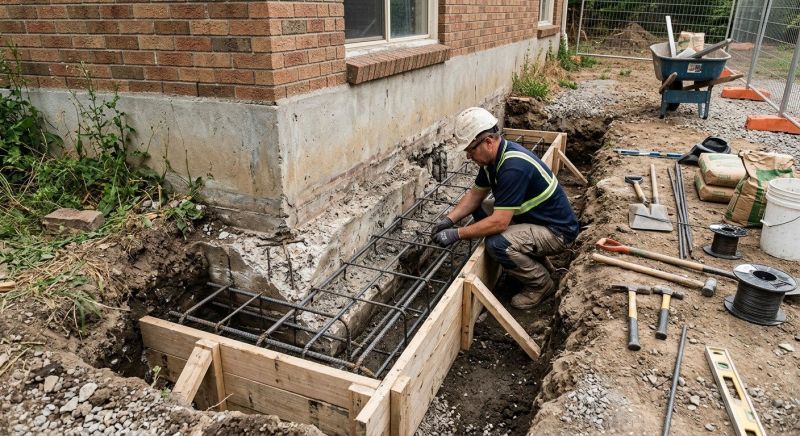 Foundation Repair in Hinckley, OH