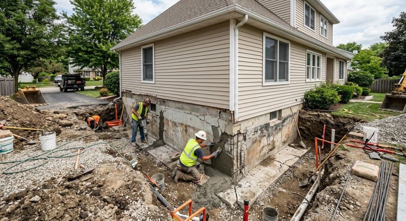 Foundation Restoration in Portage County, OH