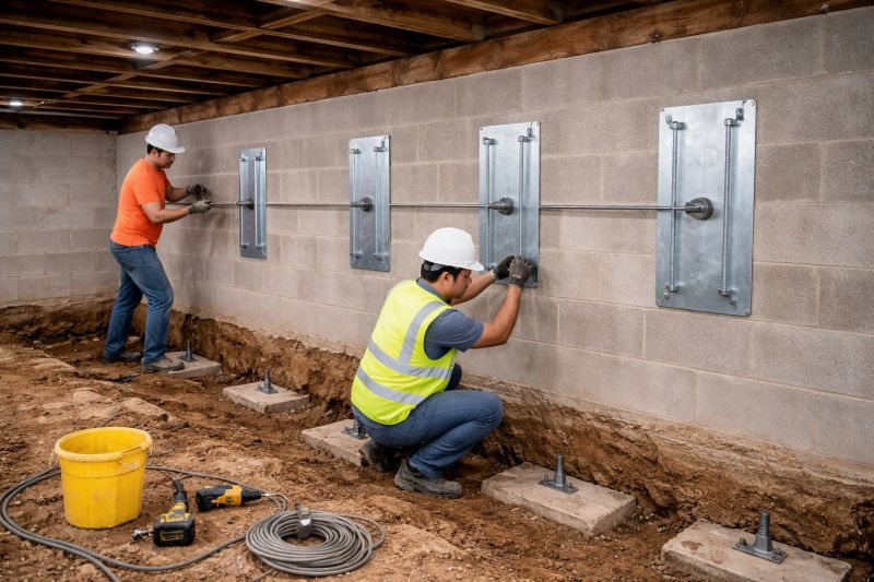 Foundation Stabilizing in North Benton, OH