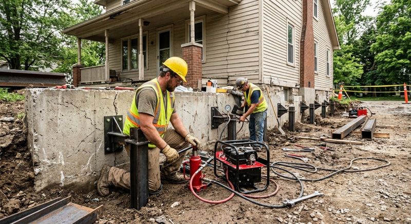 Foundation Stabilizing in North Royalton, OH