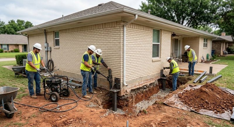 Foundation Stabilizing in Twinsburg, OH
