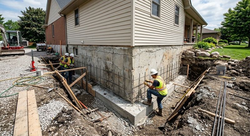 Foundation Strengthening in Portage County, OH