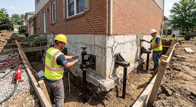 Foundation Structural Repair in Hudson, OH