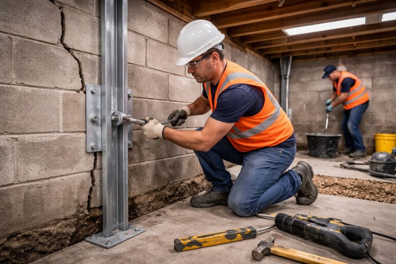 Foundation Structural Repair in North Canton, OH