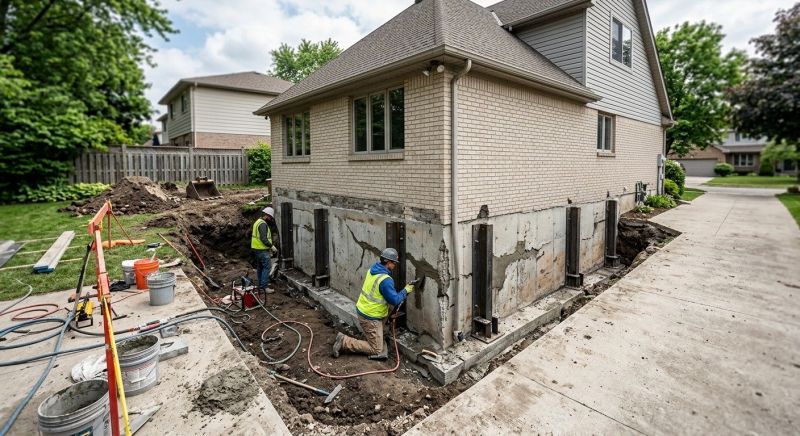 Foundation Structural Repair in Twinsburg, OH