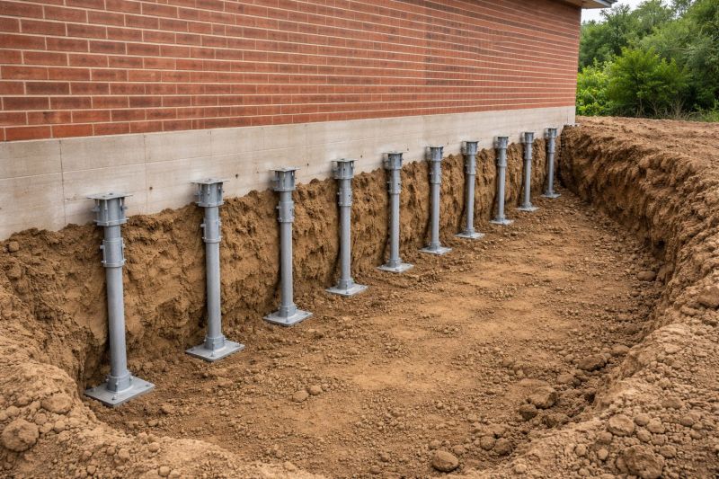 Helical Pile Installation in Portage County, OH