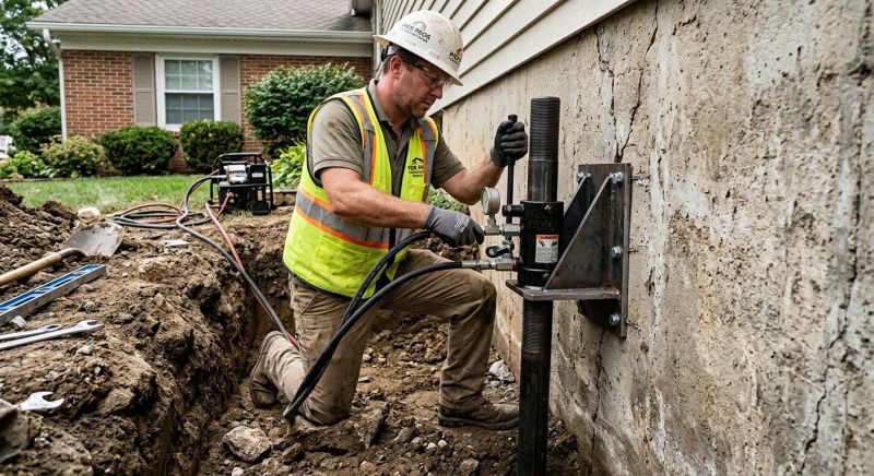 Home Foundation Leveling in Hinckley, OH