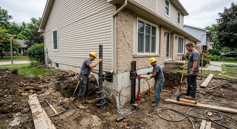Home Foundation Repair in Akron, OH