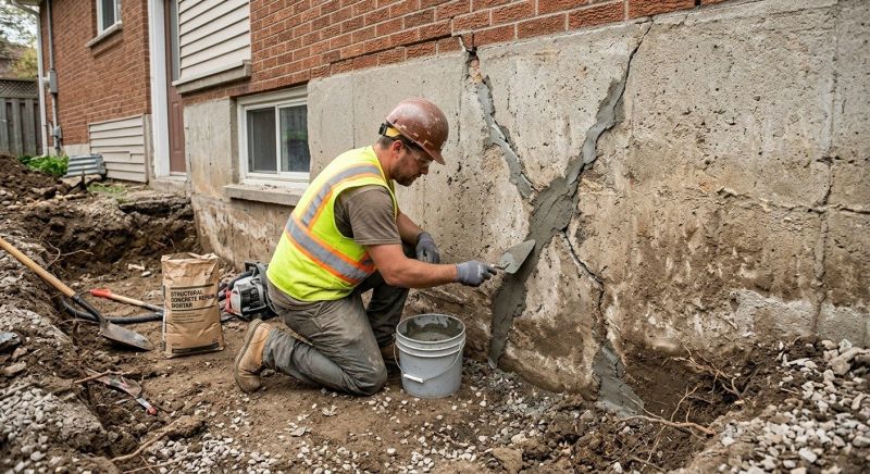 Home Foundation Repair in Uniontown, OH