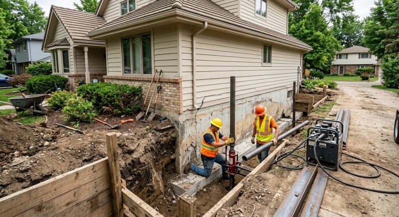 Home Foundation Repair in Wadsworth, OH