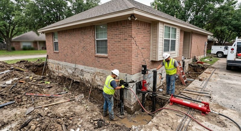 House Foundation Repair in Stow, OH