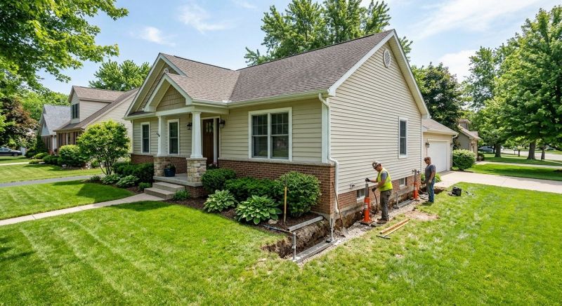 House Leveling in Beloit, OH