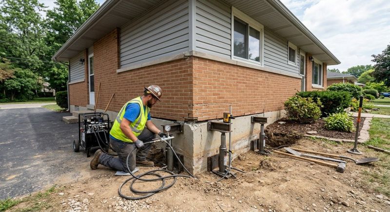 House Leveling in Hartville, OH